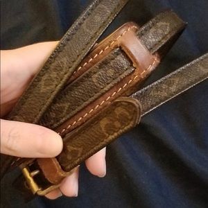 Authentic Louis Vuitton Monogram Strap Adjustable